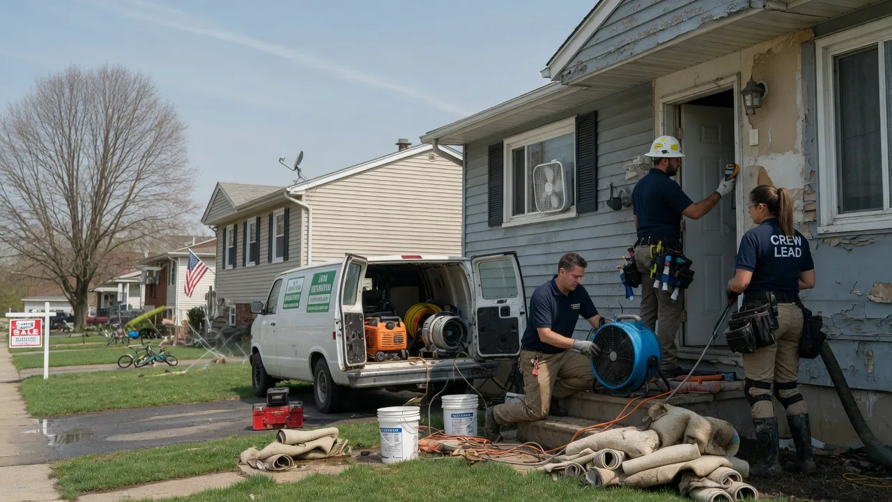 Flood Cleanup in Brookfield, CT near me